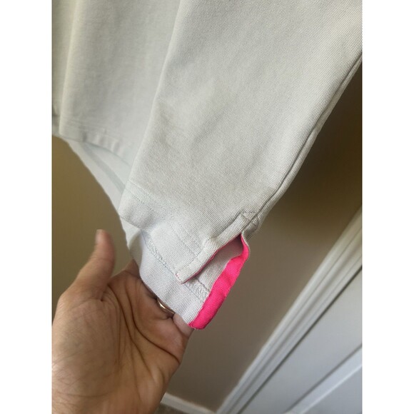 Psycho Bunny Polo Shirt Size 7 XL Gray Pima Cotton Peru Embroidered Logo Preppy - Picture 5 of 10